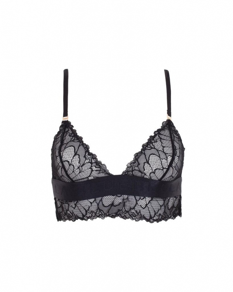 Bluebella Tori Softlette Bras Black | USAMA3109