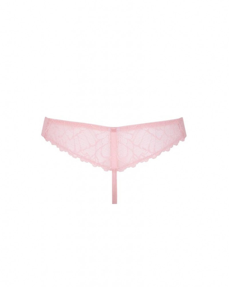 Bluebella Tori Thong Lingerie Pink | USAOR3340