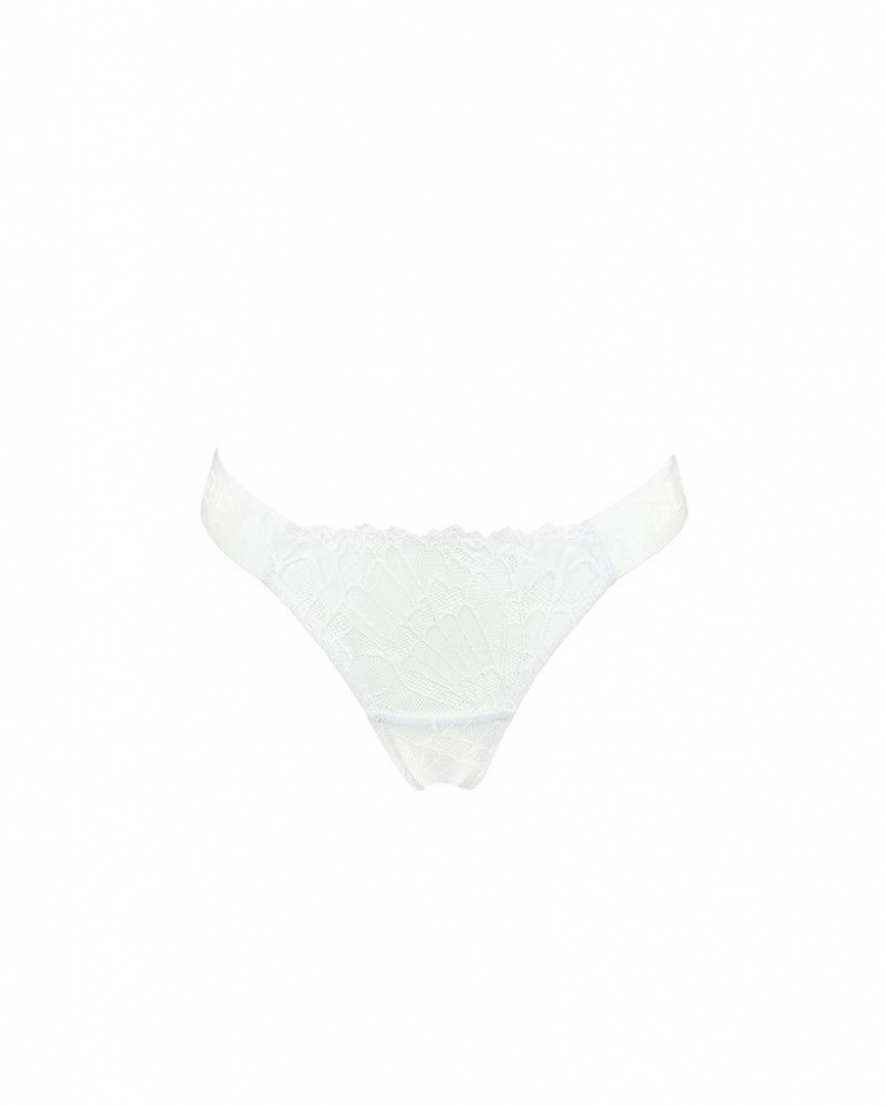 Bluebella Tori Thong Lingerie White | USADN3238