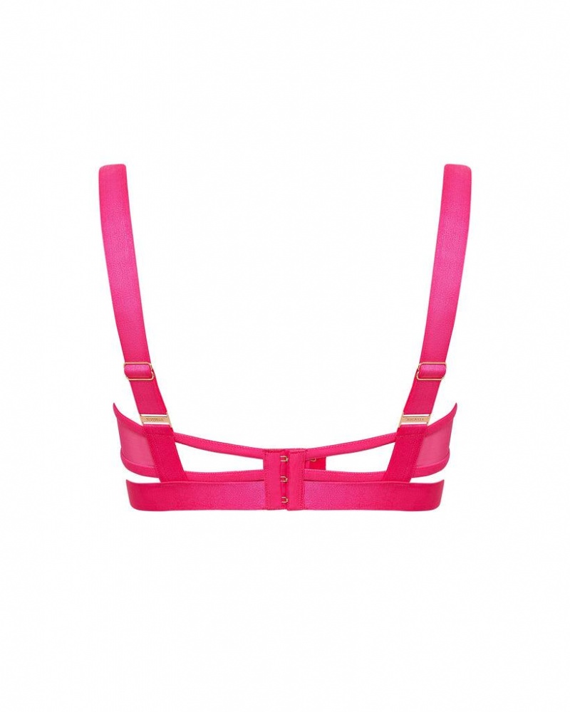 Bluebella Trinity Bra Fuchsia Pink | USAAP3513